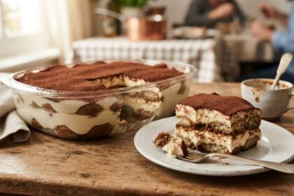 Bolo Tiramisù: receita cremosa com café, chocolate e cream cheese