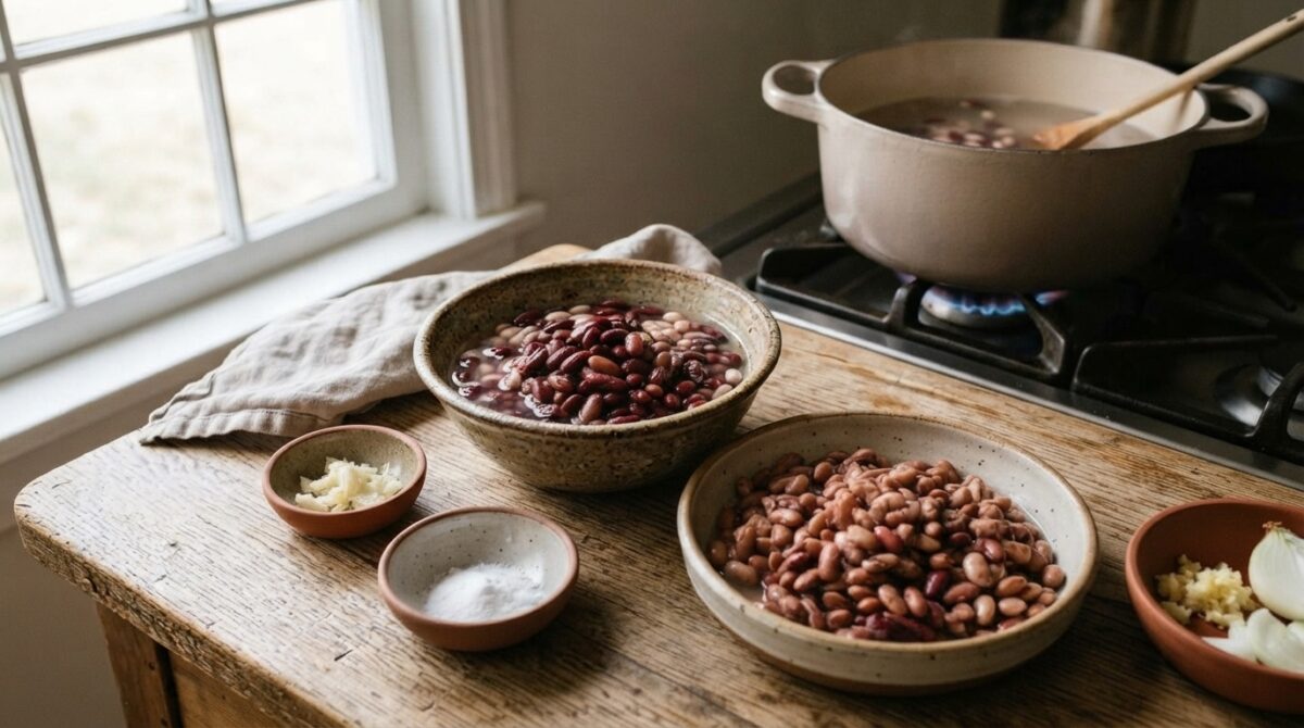 O que fazer para o feijão cozinhar mais rápido e ficar bem macio sem usar panela de pressão